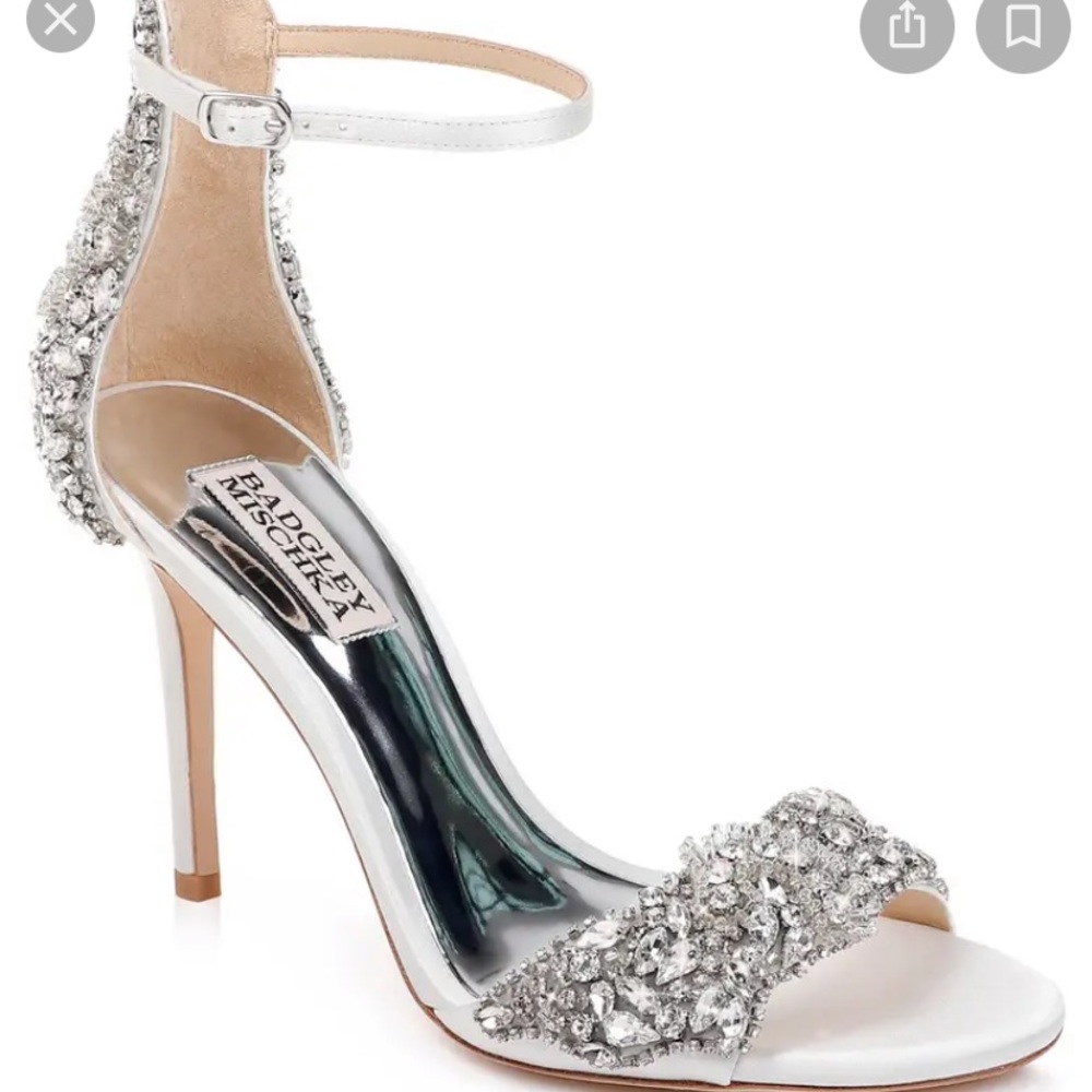 Badgley Mischka Satin Shoes